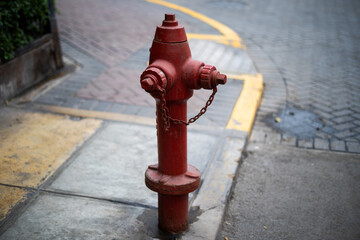 Fototapeta na wymiar Hidrante de incendio