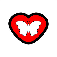 beautiful butterfly icon that can be used according to the designer's needs