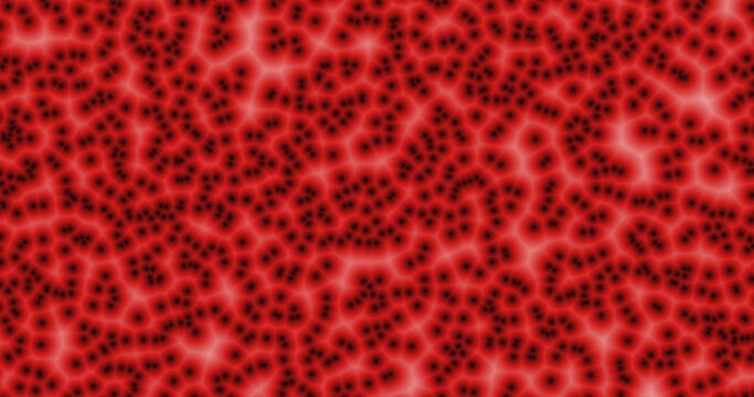 Cell under microscope red and black color wallpaper background
