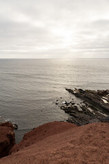 paisajes de la costa volcanicos
