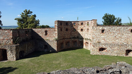 Fototapeta na wymiar Ruin of boskovice castle in the czech republic 3