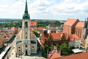 Toruń, miasto, zabytki, Kujawsko-Pomorskie, - obrazy, fototapety, plakaty