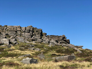 formation in the mountains