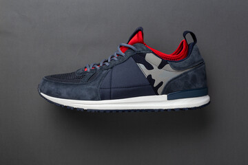 One men's insulated sneaker close-up