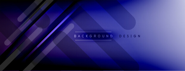 Abstract background. Shadow lines on bright shiny gradient background.