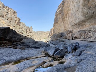 Fototapeta na wymiar Mountains and wadi