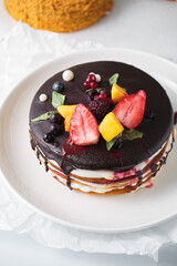 dessert, breakfast, cake