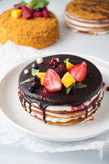 dessert, breakfast, cake