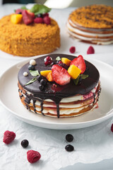 dessert, breakfast, cake