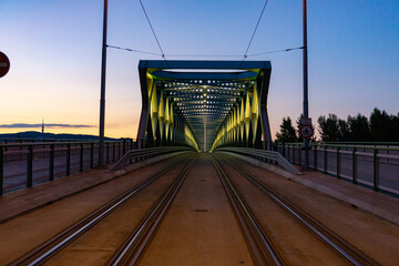 Bridge in Bratislava, Slovakia