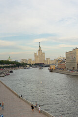 view of the river in city