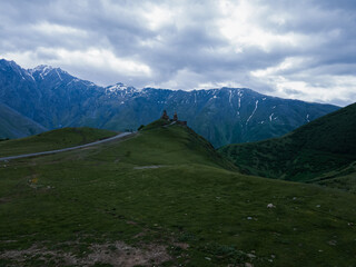 lonely monastery on the hill