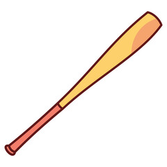 baseball bat and ball