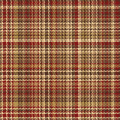 Fototapeta premium Tartan plaid pattern seamless. Print fabric texture. Check vector background.