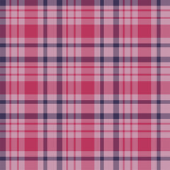 Plaid seamless pattern. Vector background of textile ornament. F