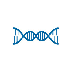 DNA icon logo design template