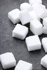 Sugar cubes - close-up