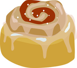 chocolate cake with cream