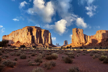 Monuments and Clouds