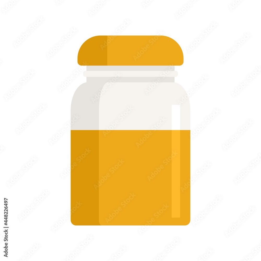 Poster condiment icon flat isolated vector
