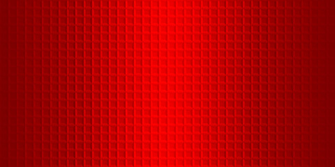 Fototapeta na wymiar Red background with squares. Vector illustration. 