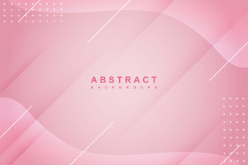 Abstract Liquid pink background with fluid gradient composition and diagonal shadow