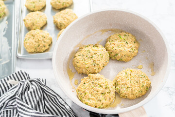 Zucchini cakes