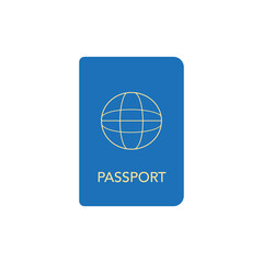 Passport icon. Passport. Vector graphics