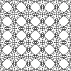 seamless pattern with black line