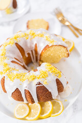 Lemon bundt cake