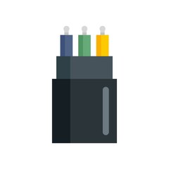Connection cable icon flat isolated vector