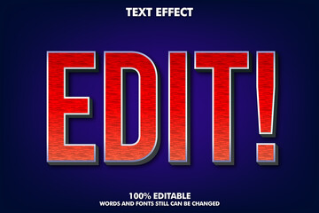Modern trendy text effect