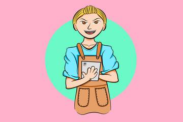 nurse with syringe