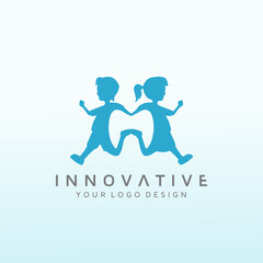 The future of Pediatric Dentistry logo design