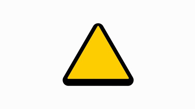 Warning guard dogs on patrol hazard sign icon of 3 types color, black and yellow, outline. Isolated icon sign symbol. danger Be aware of dogs The area is guarded by dogs. Warning sign safety