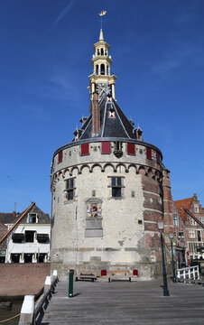 Harbor tower of Hoorn, Holland