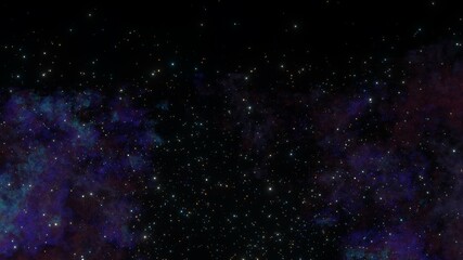 Obraz premium space galaxy background