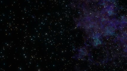 Obraz premium space galaxy background