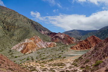 landscape with mountains