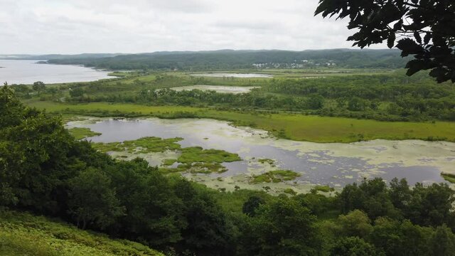 サルルン展望台 釧路湿原 塘路湖 ポン沼 エオルト沼 釧路湿原国立公園 北海道