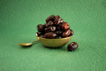 Royal Dates Bowl Isolated Photo