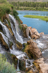 Scenic Fall Creek Falls Idaho