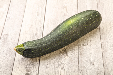 Tasty young organic natural zucchini