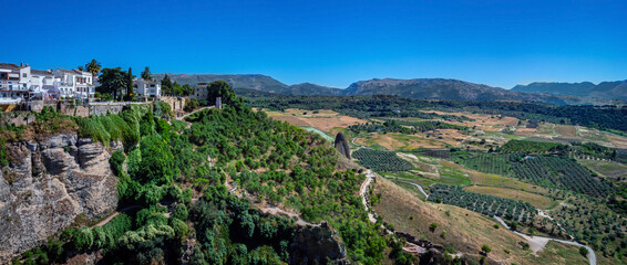 Obraz premium Village of Ronda in Andalusia, Spain