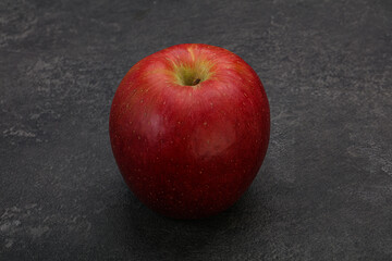 Red sweet tasty apple fruit