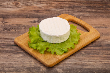 Delicous Brie round soft cheese