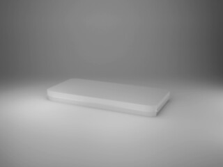 3D Rendered Geometry Box Premium Photo for Box Mockup.
