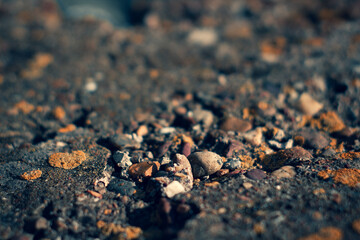 stone on the sand