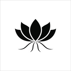 lotus icons symbol vector elements for infographic web
