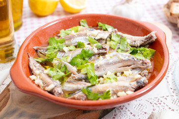 Traditional Atlantic horse mackerel meal